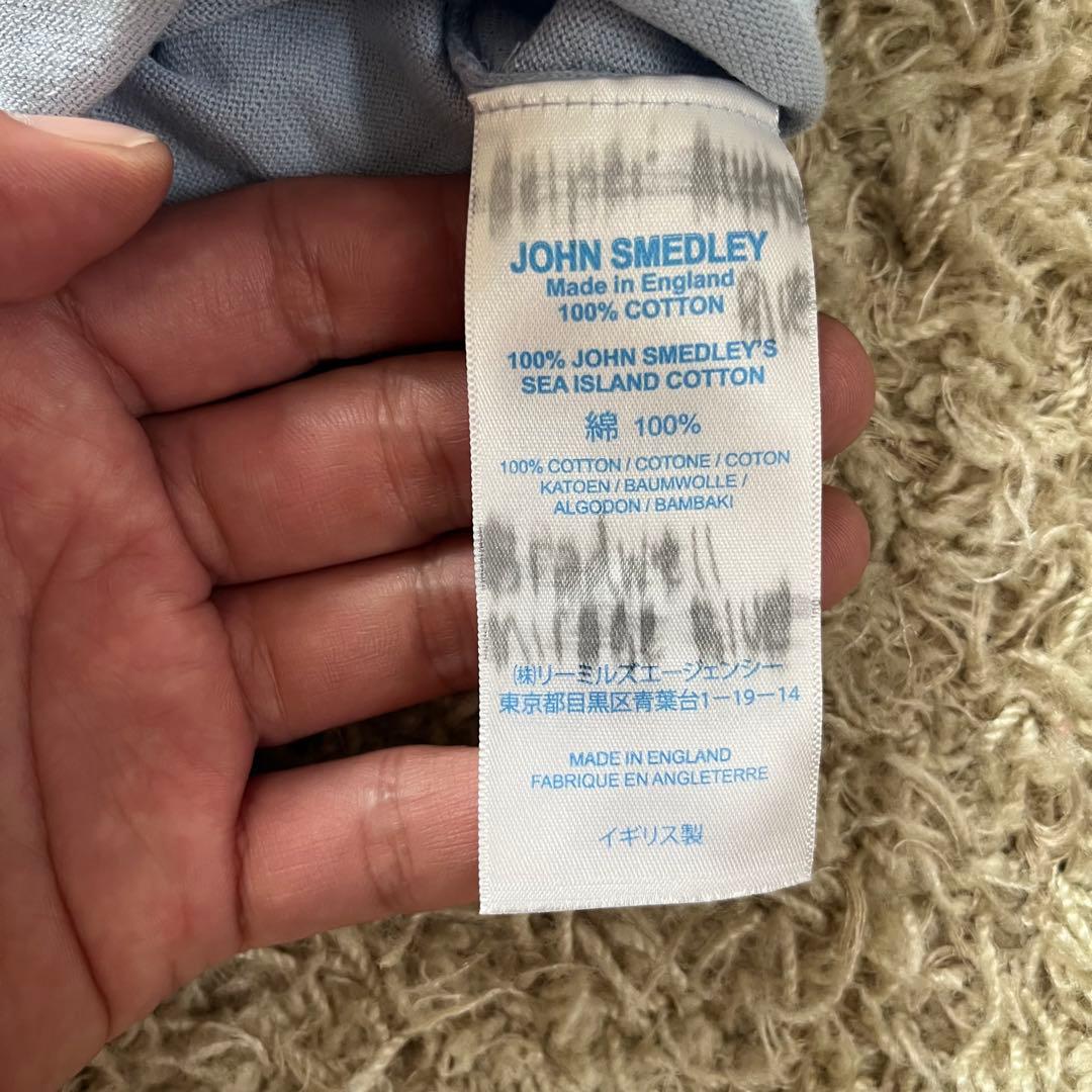 【美品】ジョンスメドレー BRADWELライトブルー