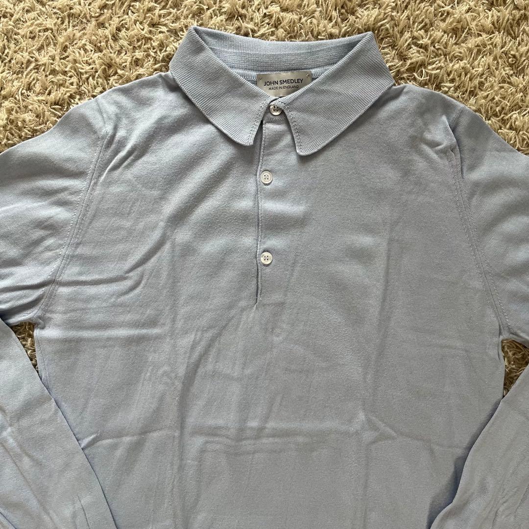 【美品】ジョンスメドレー BRADWELライトブルー