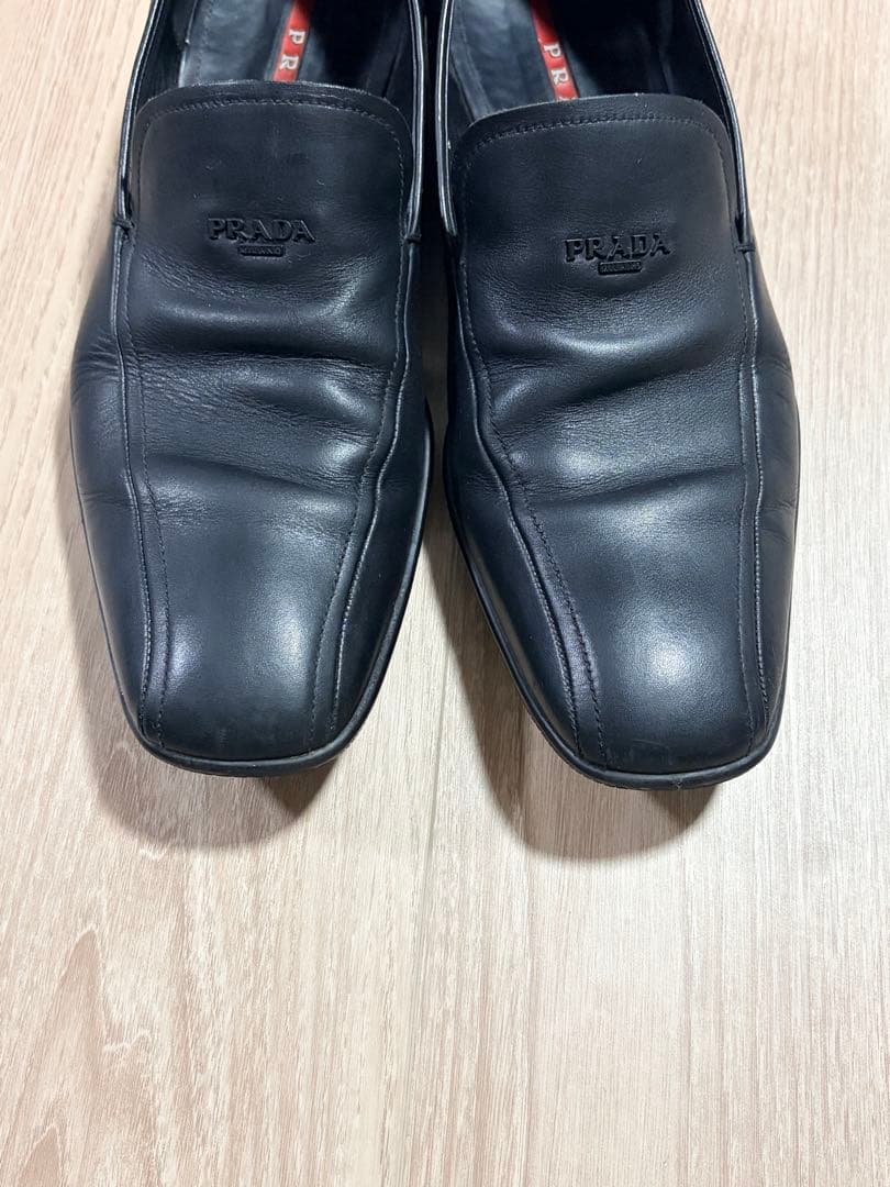 PRADA プラダ ロゴローファー ドレスシューズ アーカイブ 00s 90s