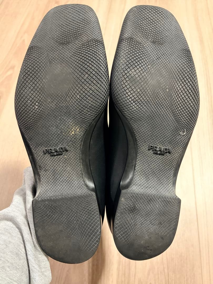 PRADA プラダ ロゴローファー ドレスシューズ アーカイブ 00s 90s