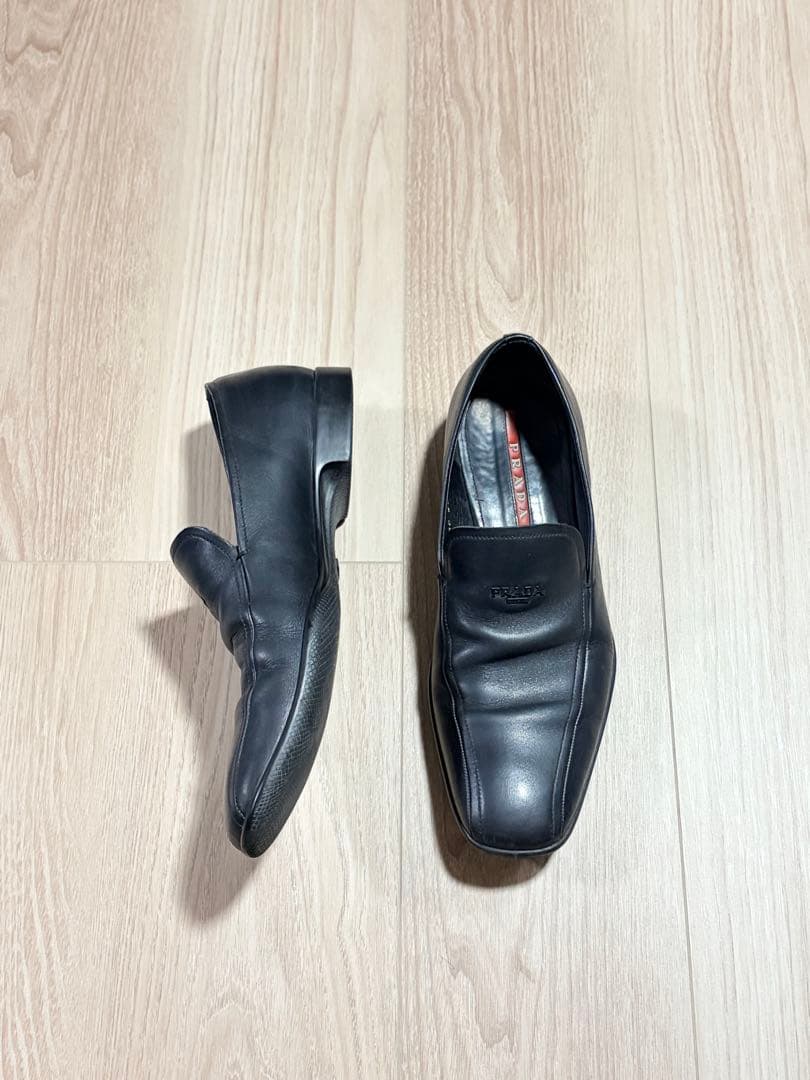 PRADA プラダ ロゴローファー ドレスシューズ アーカイブ 00s 90s