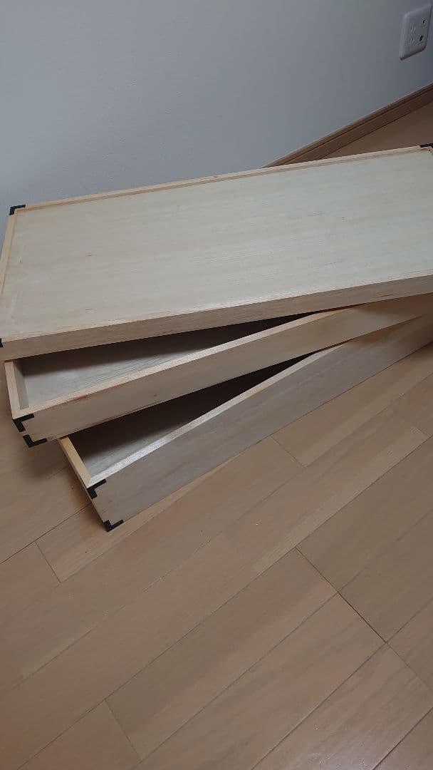 着物収容　桐箱　二段　［hinocyan］