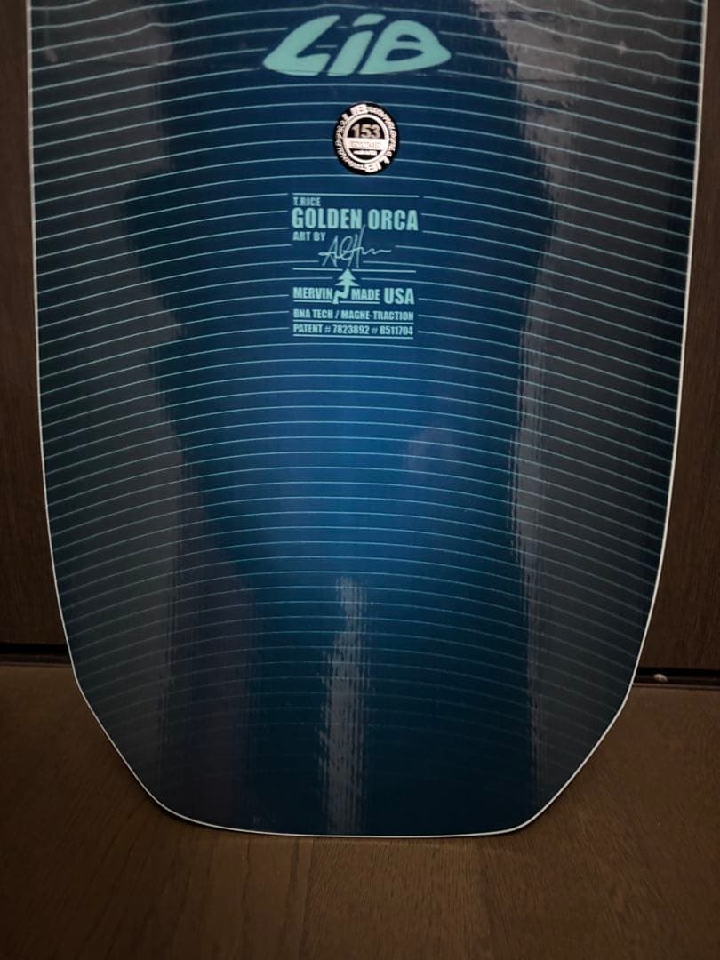 LIB TECH GOLDEN ORCA 153cm 2日使用！