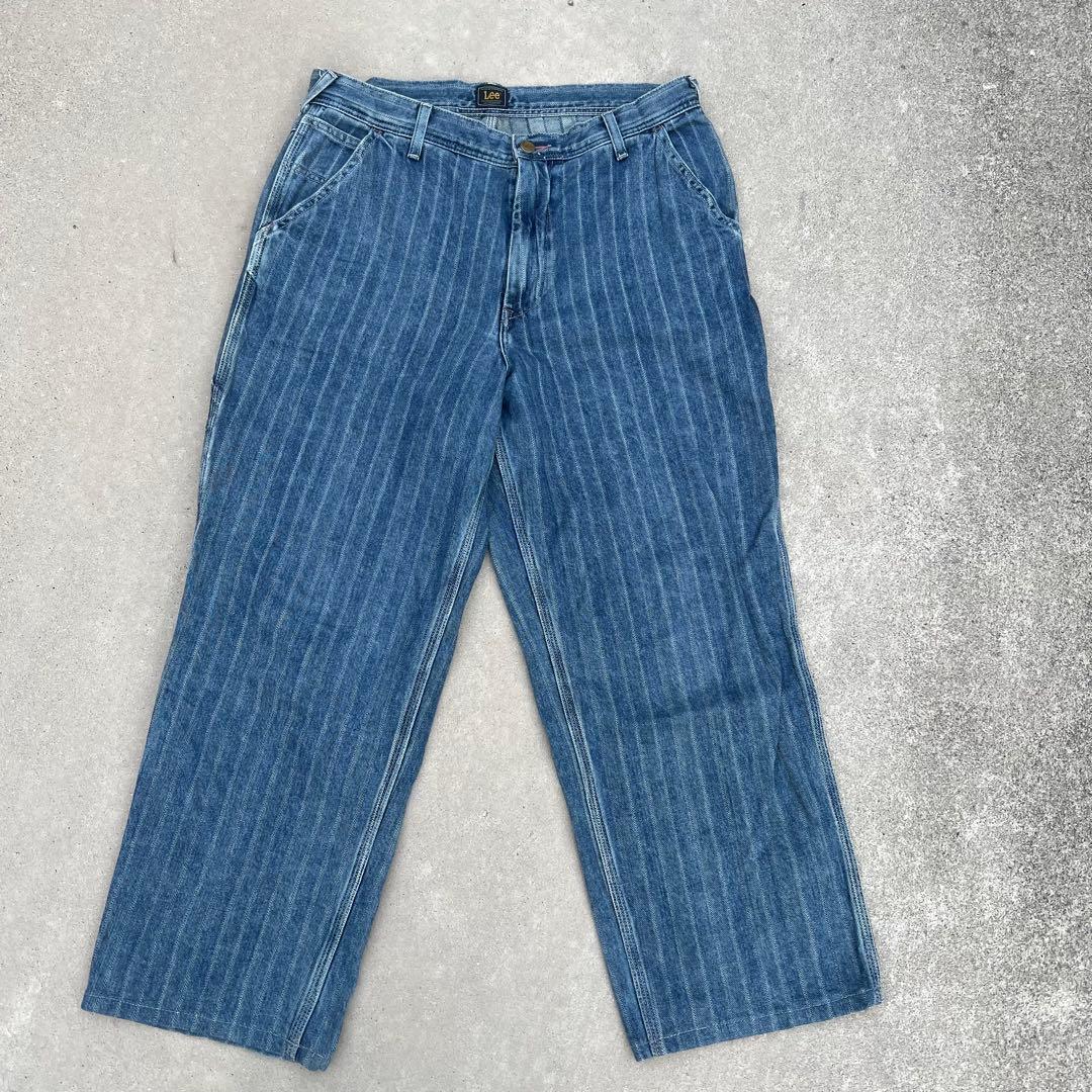 Lee PaulSmithコラボストライプデニム