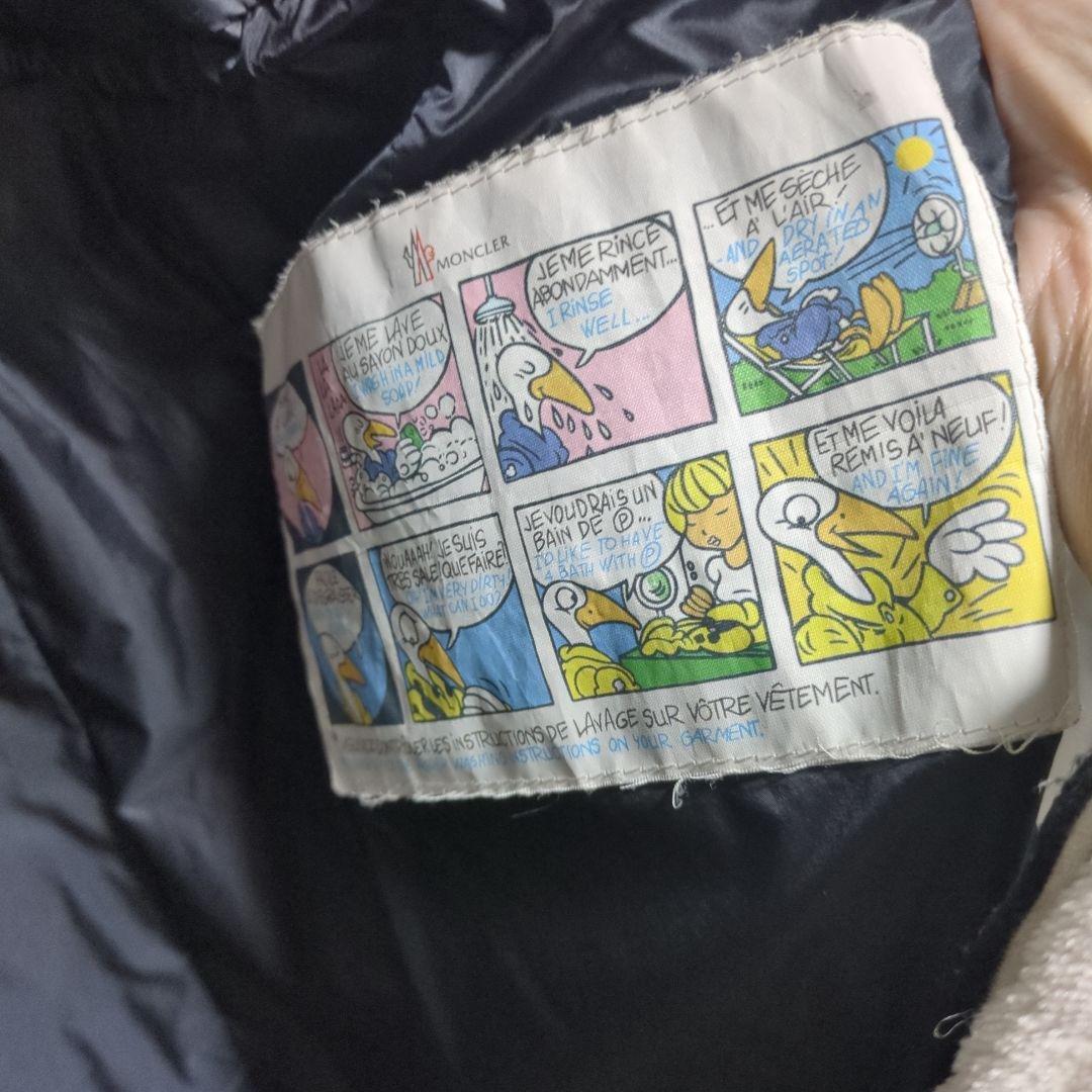 Moncler ブラック ロングコート