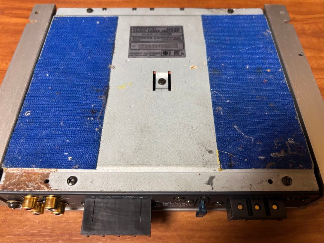 【正統派チューニング】KENWOOD KAC-644 4チャンネルアンプ　美音