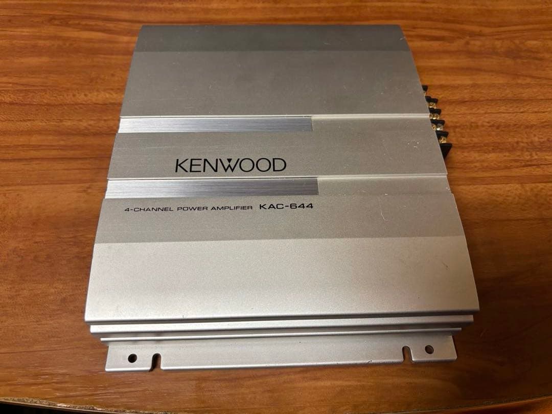 【正統派チューニング】KENWOOD KAC-644 4チャンネルアンプ　美音