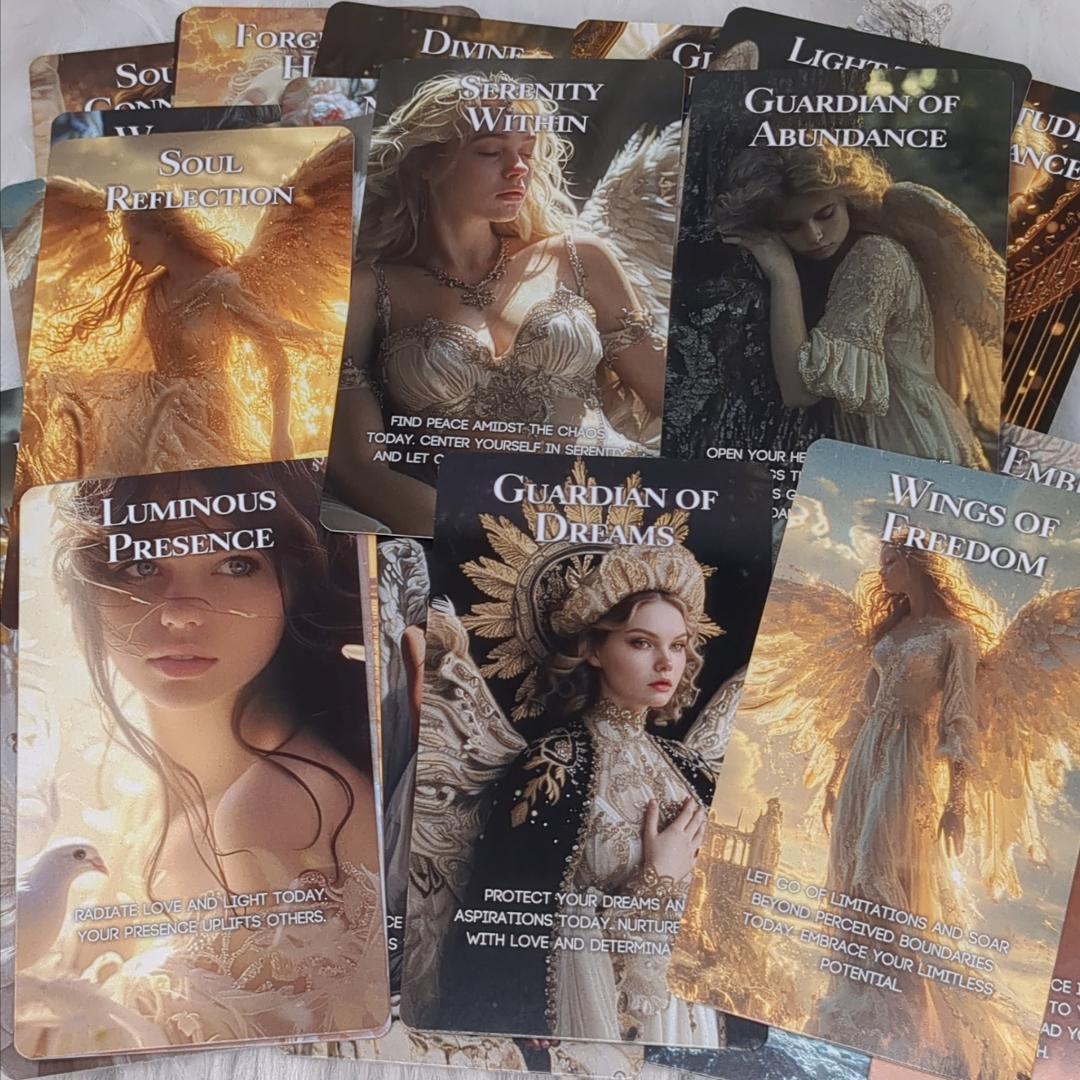 【正規品オラクルカード】海外限定✨レアなインディーズ作✨エンジェルオラクルカード