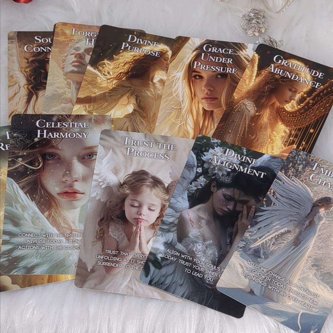 【正規品オラクルカード】海外限定✨レアなインディーズ作✨エンジェルオラクルカード