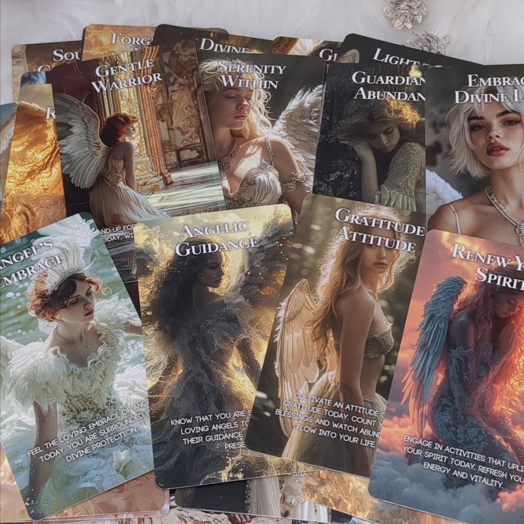 【正規品オラクルカード】海外限定✨レアなインディーズ作✨エンジェルオラクルカード