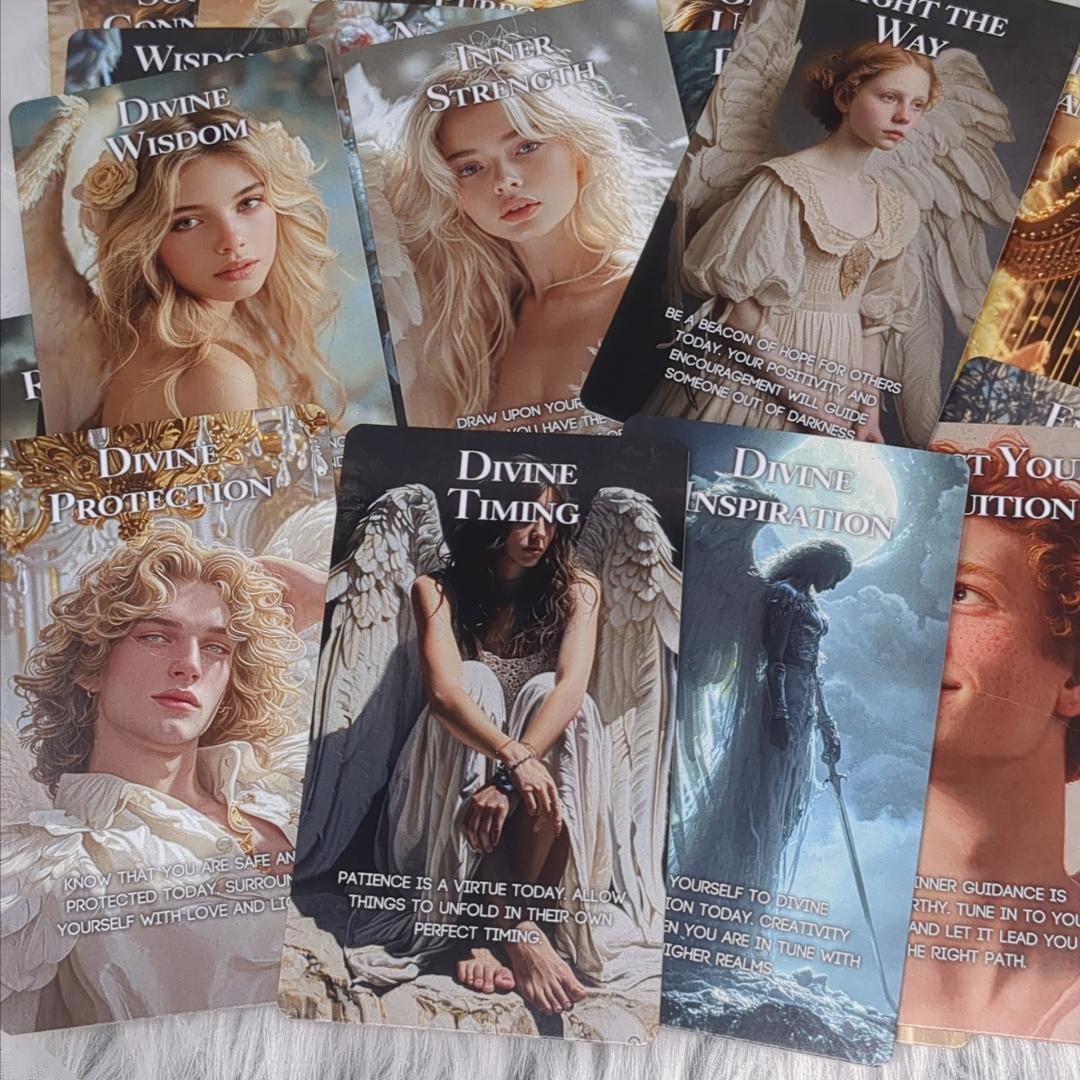 【正規品オラクルカード】海外限定✨レアなインディーズ作✨エンジェルオラクルカード