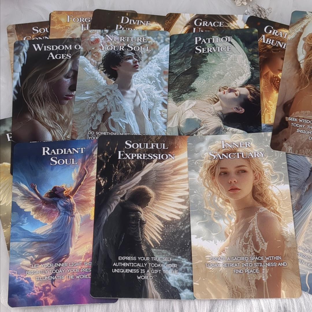 【正規品オラクルカード】海外限定✨レアなインディーズ作✨エンジェルオラクルカード