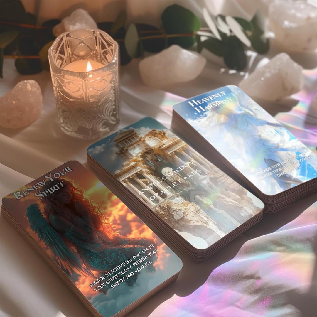 【正規品オラクルカード】海外限定✨レアなインディーズ作✨エンジェルオラクルカード