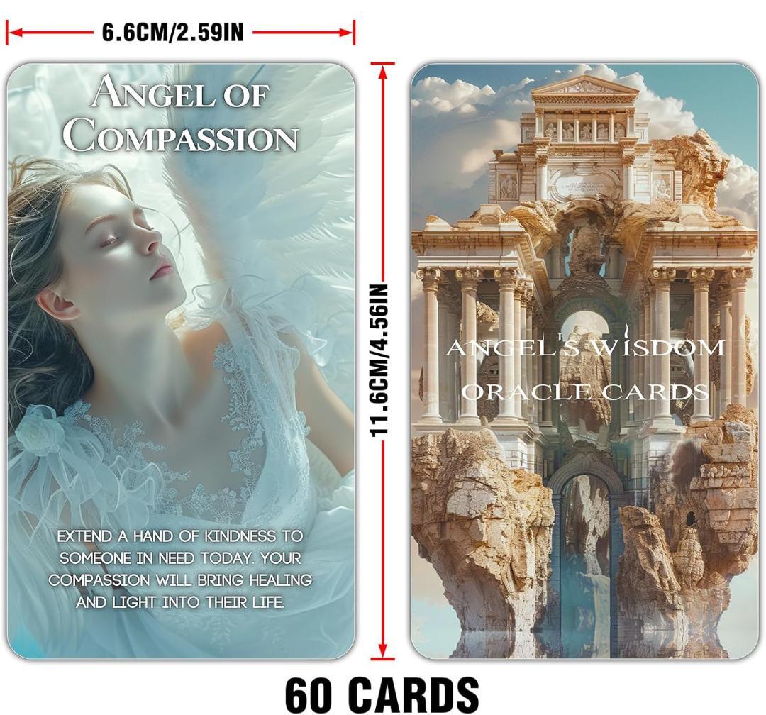 【正規品オラクルカード】海外限定✨レアなインディーズ作✨エンジェルオラクルカード