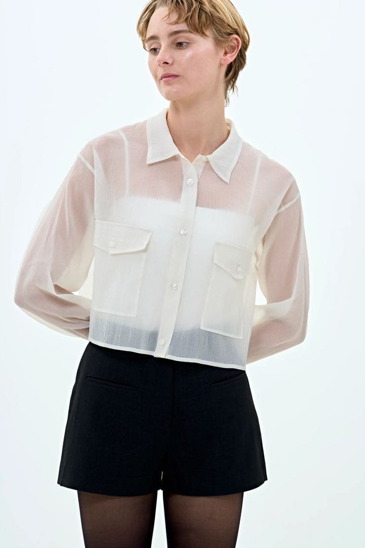 THE TOÉ Athena Short Pants ショートパンツ 黒 M