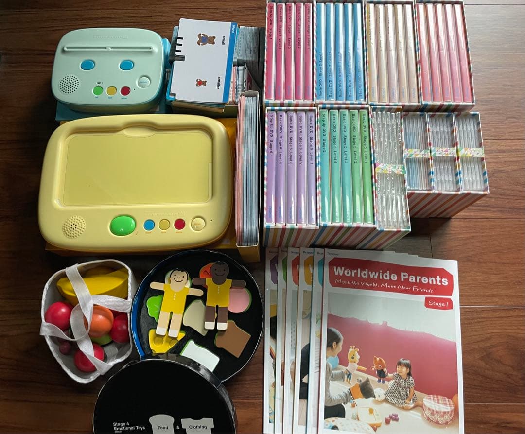 Benesse ワールドワイドキッズ　DVD、CD-ROMセット　英会話