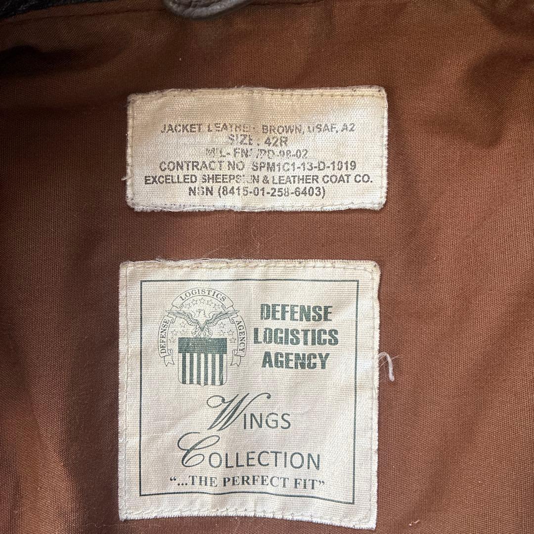 X*X様 米軍実物　A2フライトジャケット 極上 凄いですね