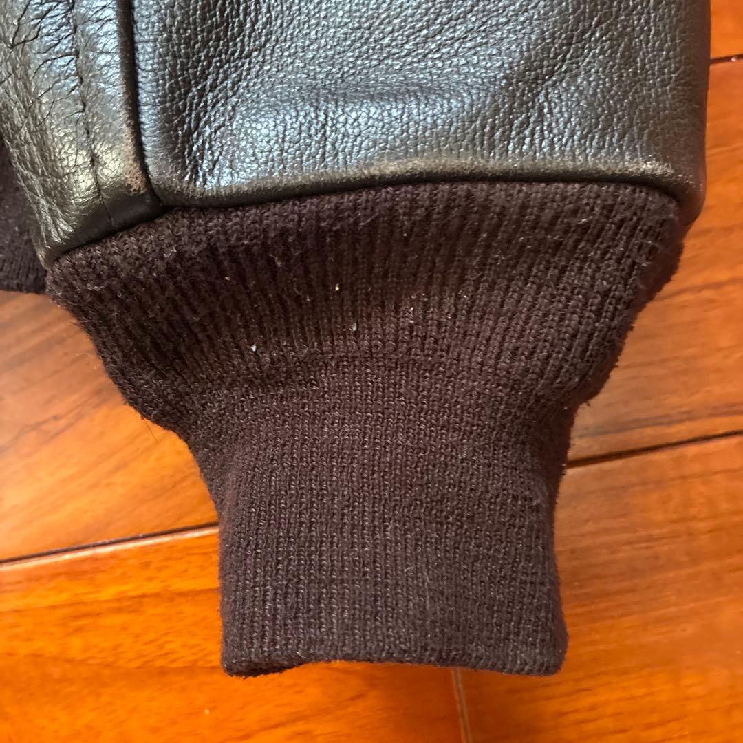 X*X様 米軍実物　A2フライトジャケット 極上 凄いですね