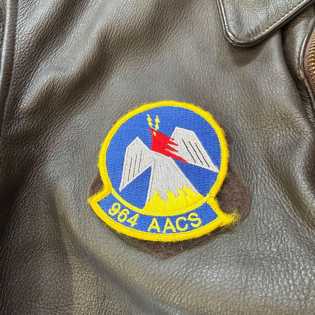 X*X様 米軍実物　A2フライトジャケット 極上 凄いですね