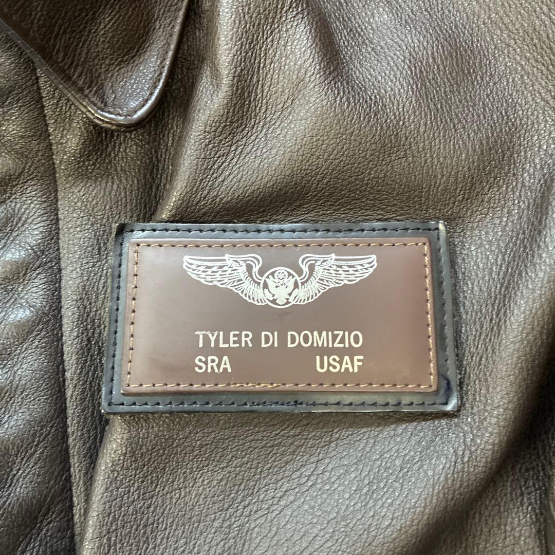 X*X様 米軍実物　A2フライトジャケット 極上 凄いですね