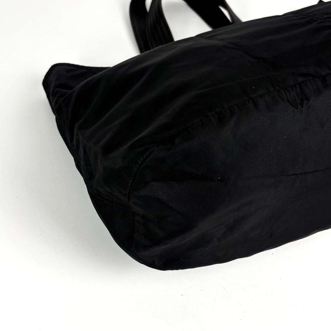 極美品 PRADA プラダ トートバッグ マザーズバッグ ナイロン レザー