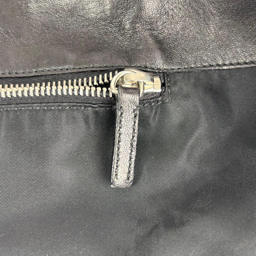 極美品 PRADA プラダ トートバッグ マザーズバッグ ナイロン レザー