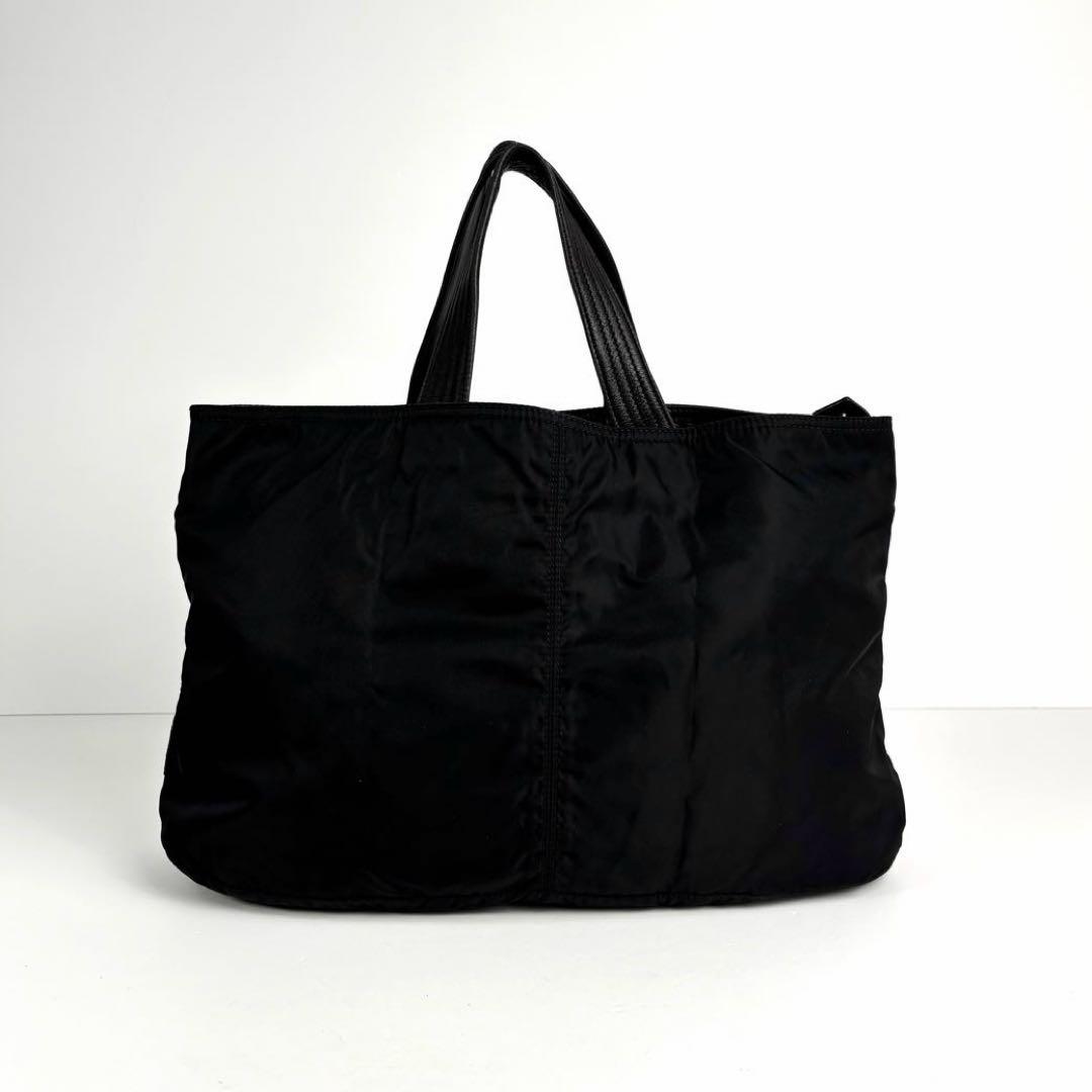 極美品 PRADA プラダ トートバッグ マザーズバッグ ナイロン レザー