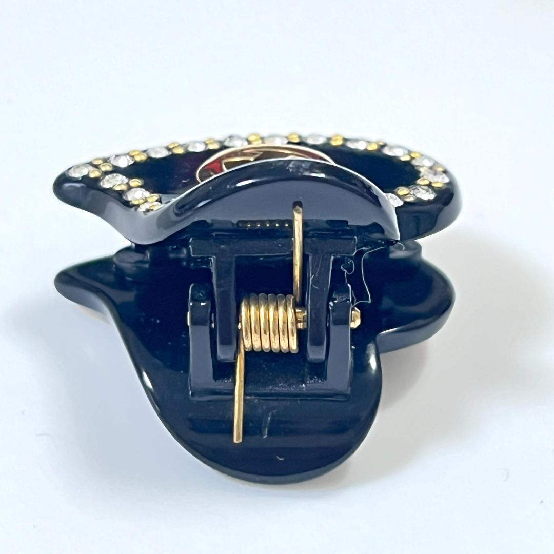 GUCCI グッチ インターロッキングG ハート ヘアクリップ ヘアピン