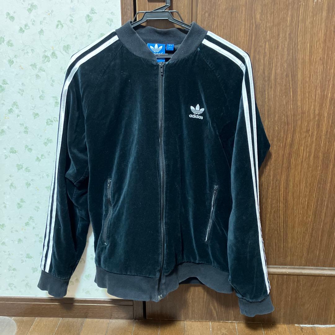 adidas SS VELOUR TRACKTOP ベロア トラックジャケット
