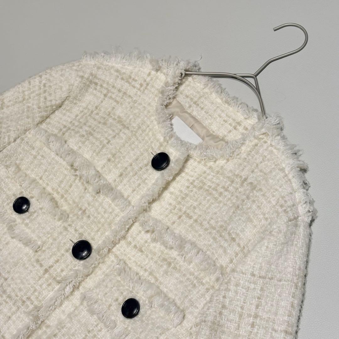 CLANE NOCOLOR TWEED JACKET ツイードジャケット