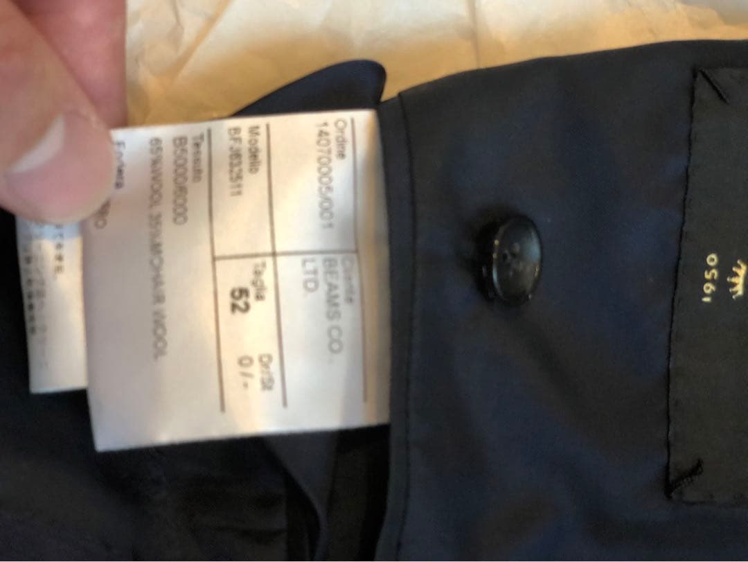 GianfrancoBommezzadri ビームス F別注クレイジーボタン