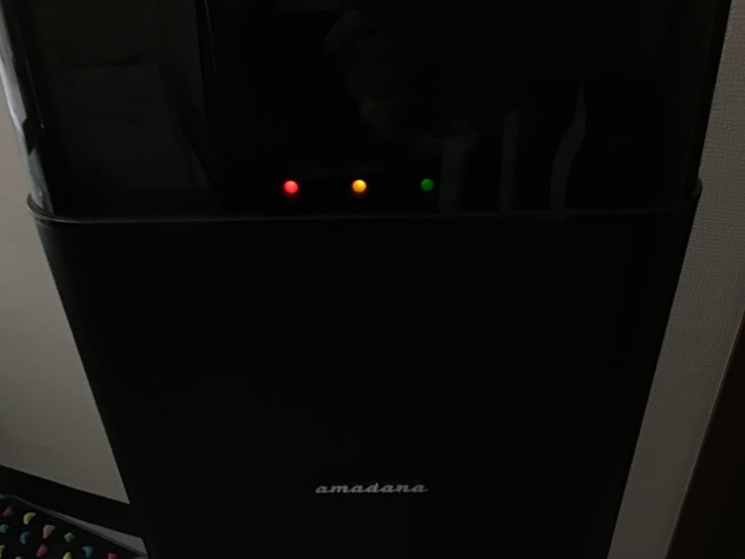 amadana ウォーターサーバー ブラック