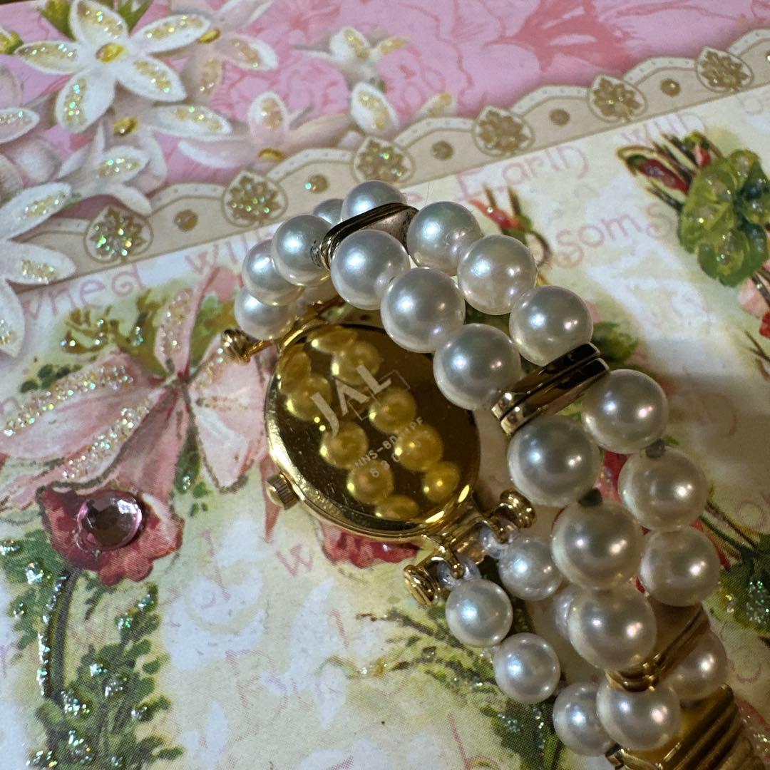 ミキモトJALパール腕時計