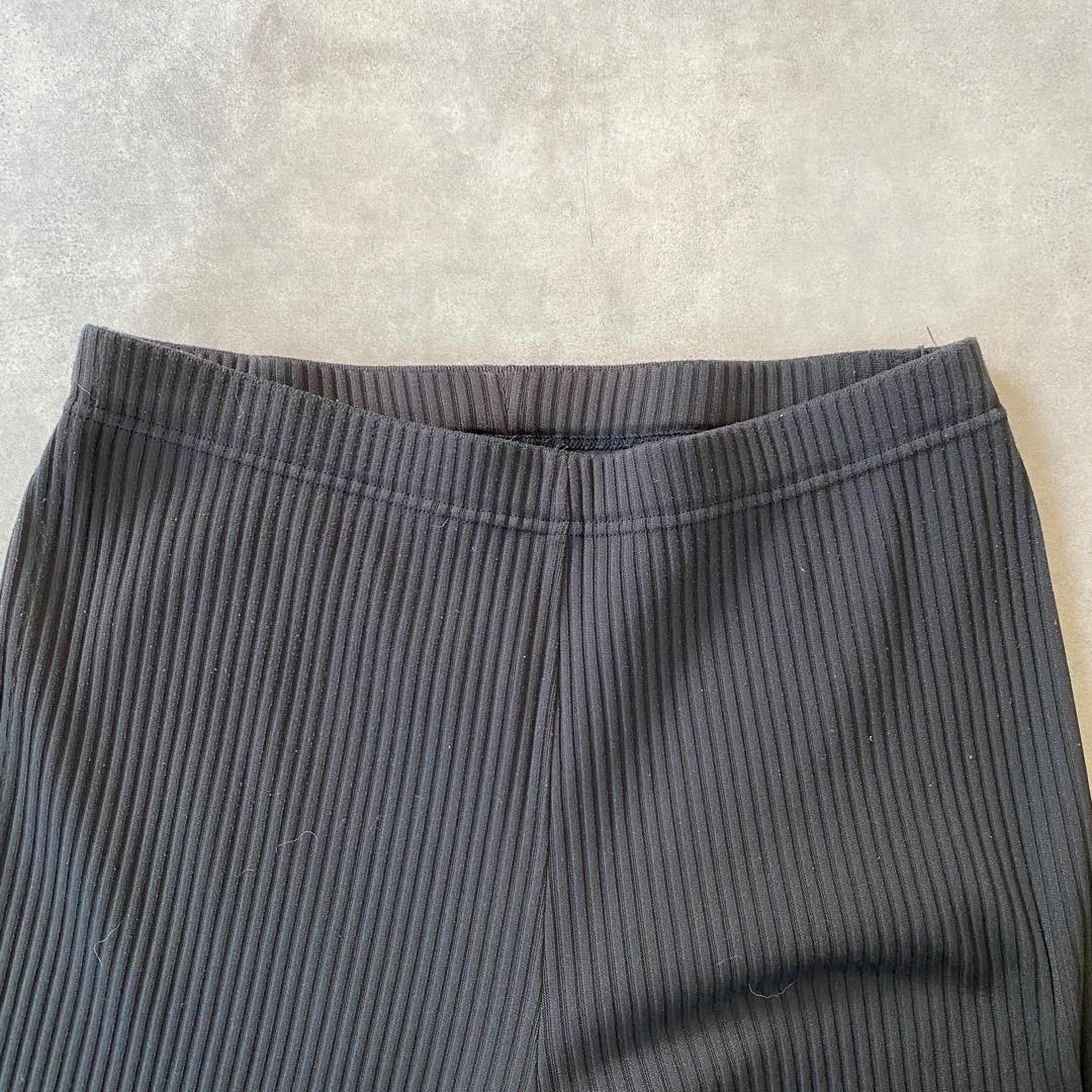プリーツプリーズ イッセイミヤケ パンツ ボトム サイズ3 L 黒 15567