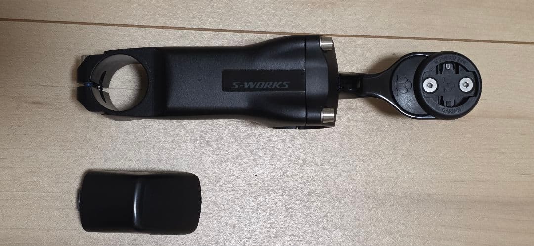 S-WORKS SLステム 90mm 6° + Garmin mount