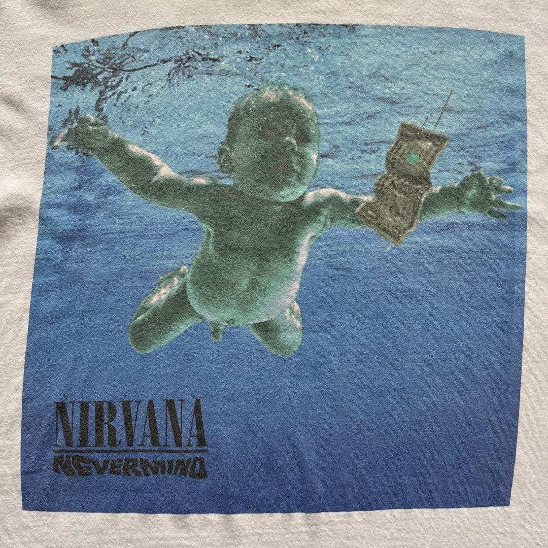 NIRVANA  Cobain Nevermind Tee M Tシャツ
