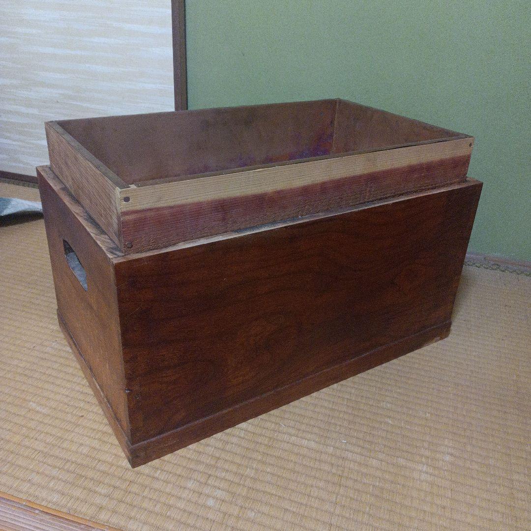 関西火鉢　木製 アンティーク