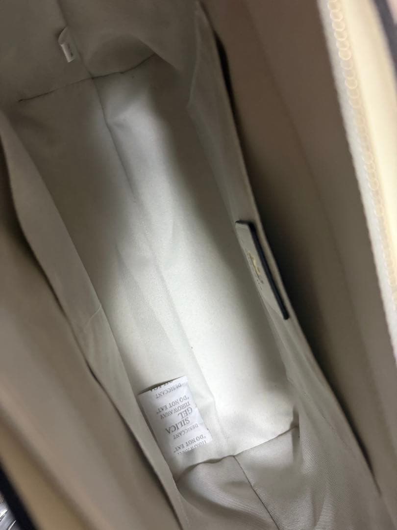 クリアポケット付きハートビジュートートバッグ　アンドシュエット