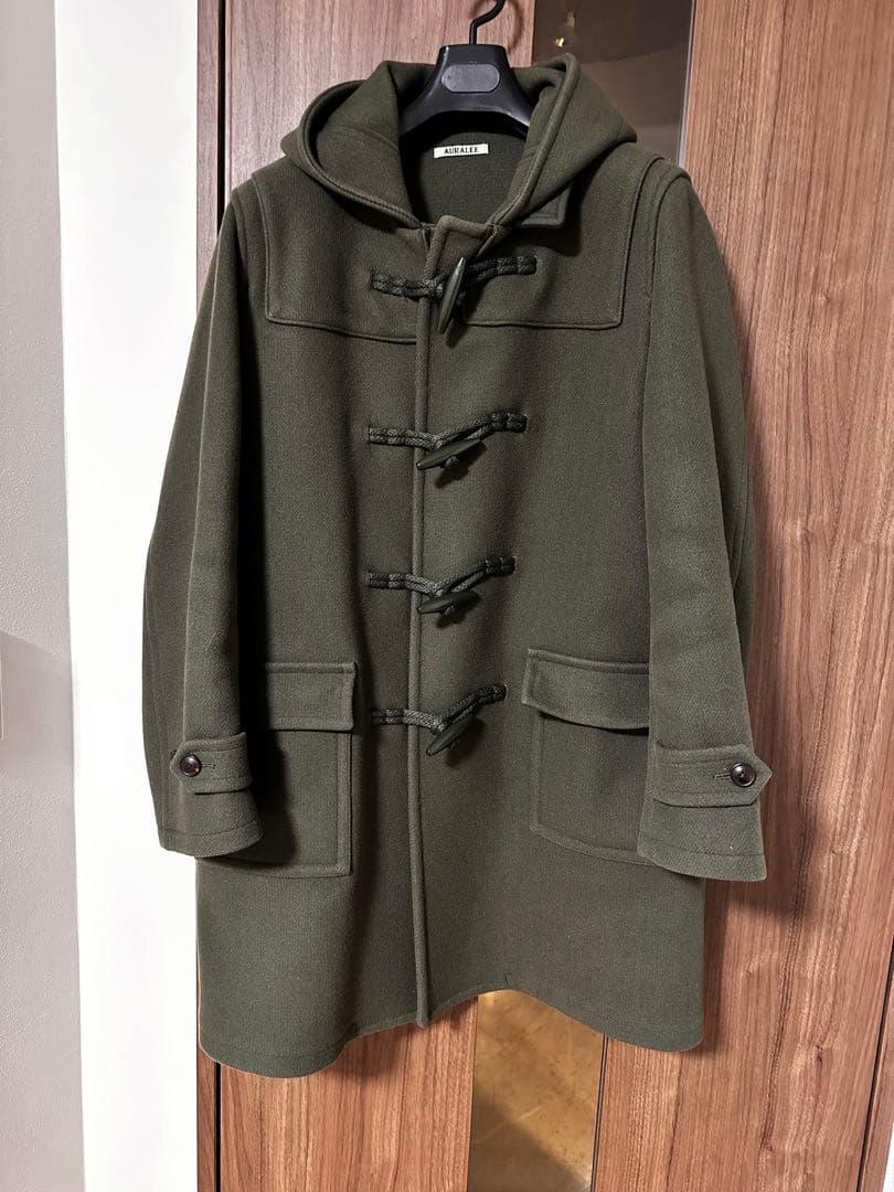 ジャケット・アウター AURALEE/HEAVY MELTON DUFFLE COAT
