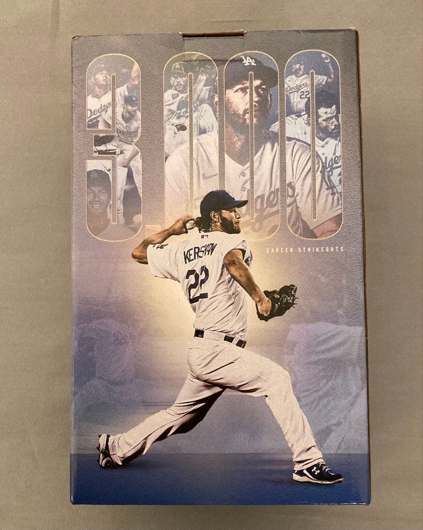 クレイトン・カーショー 3000奪三振記念　ボブルヘッド