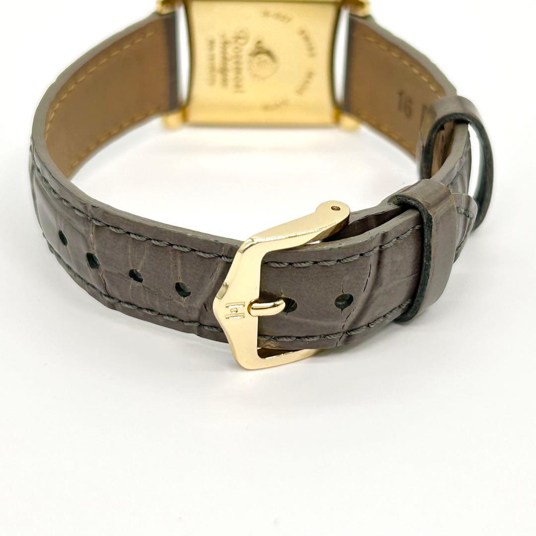 Rosemont ロゼモン スモセコ スクエア N-007 クォーツ 腕時計