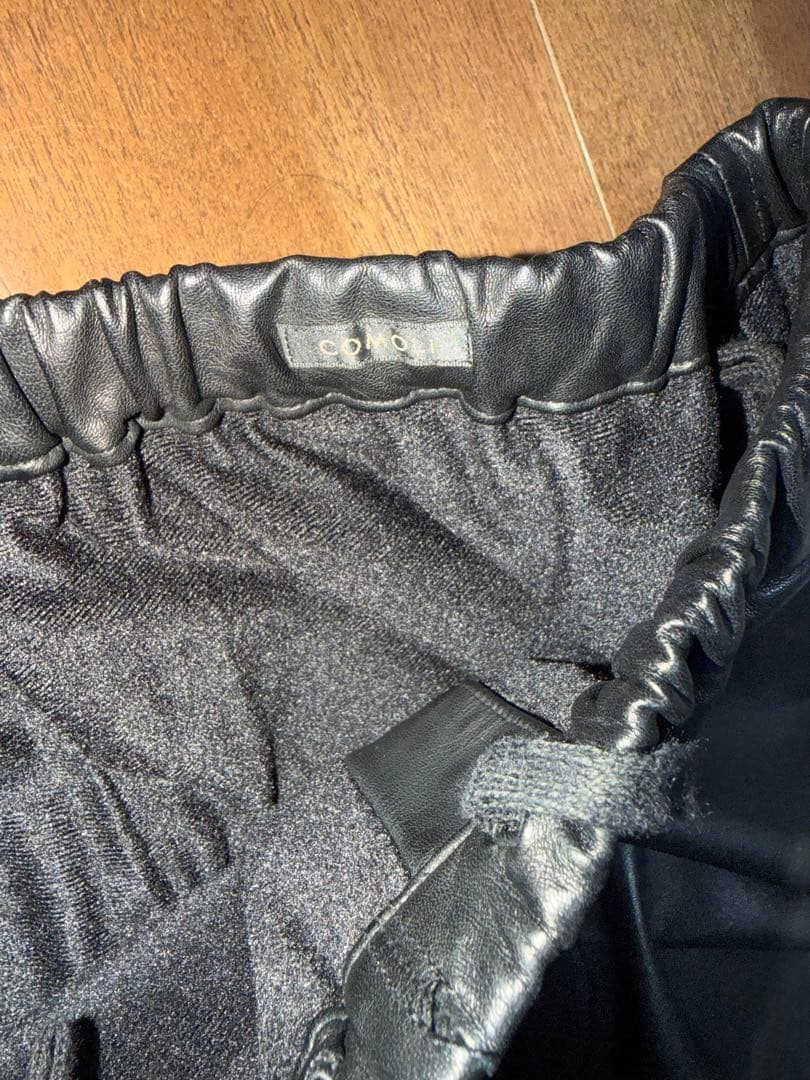 【試着のみ】COMOLI シープスキン トレーニングパンツ サイズ1 23AW