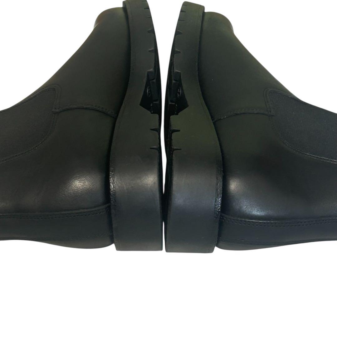 まるた クレマン チェルシーブーツ サイドゴア　ブラック　41 26.5