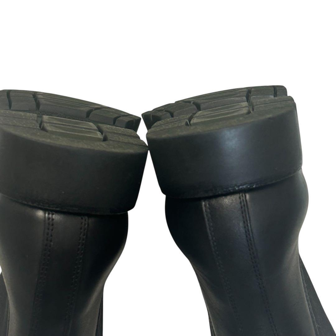 まるた クレマン チェルシーブーツ サイドゴア　ブラック　41 26.5