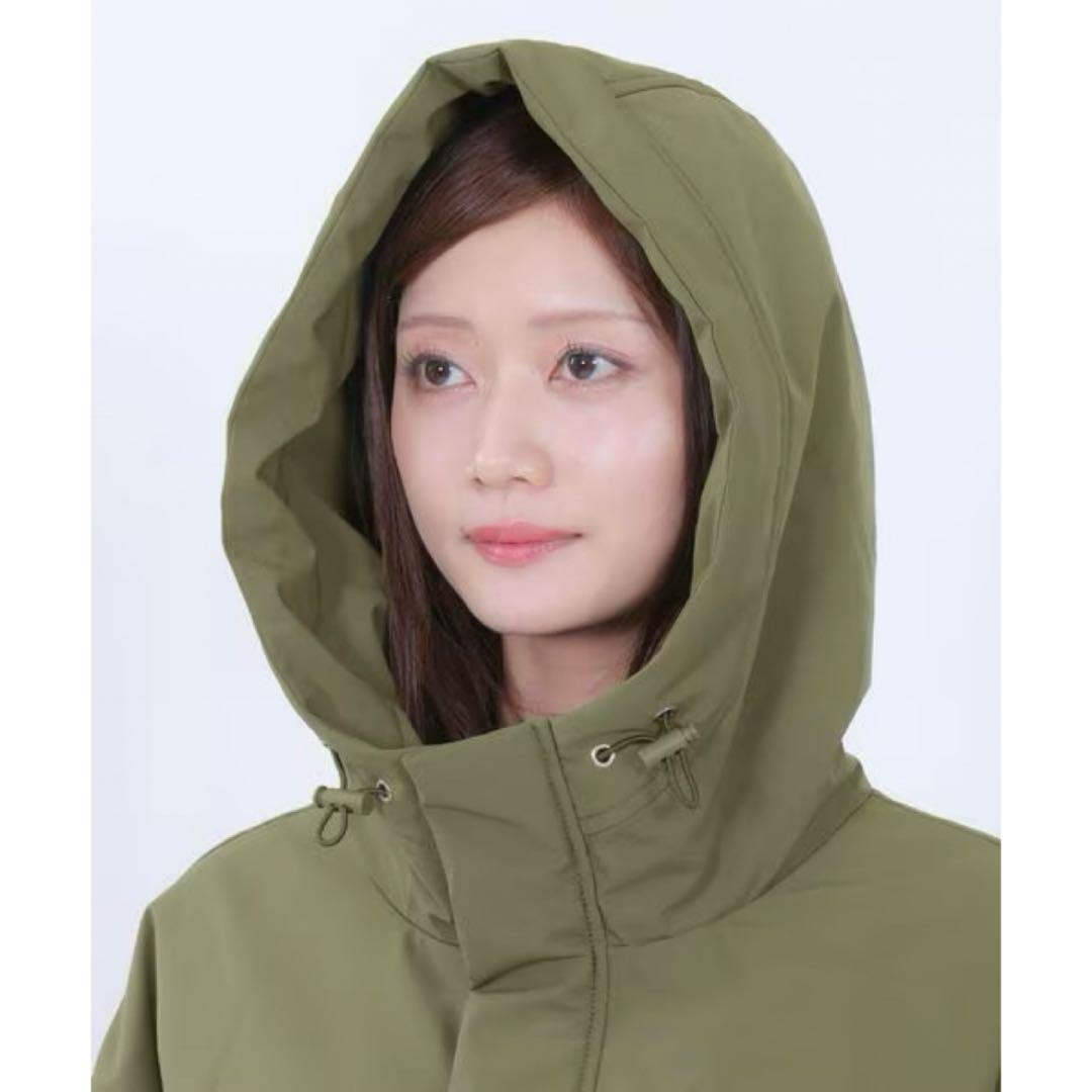 マリークワント　ロングブルゾン　カーキ