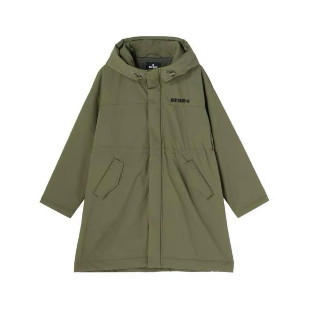 マリークワント　ロングブルゾン　カーキ