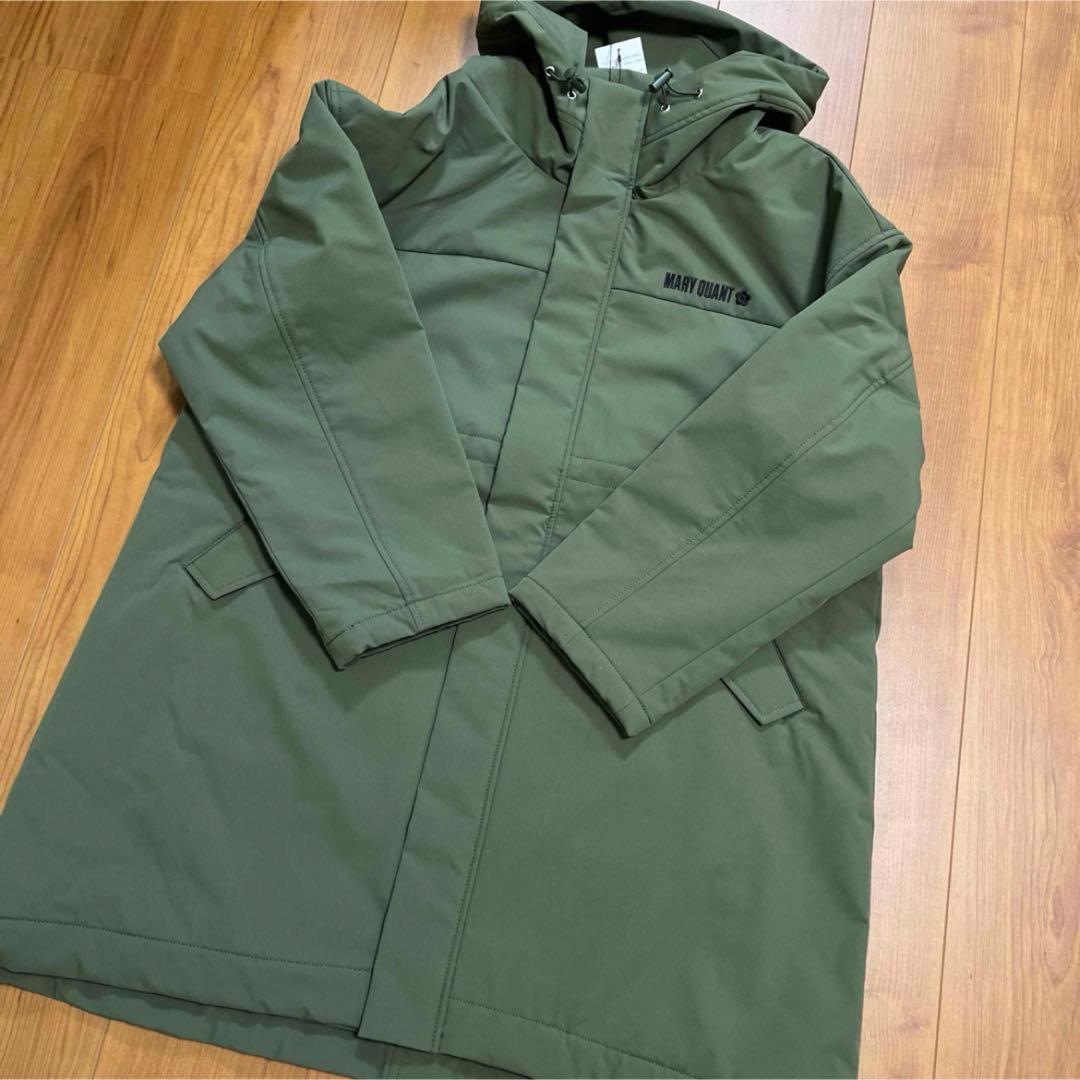マリークワント　ロングブルゾン　カーキ