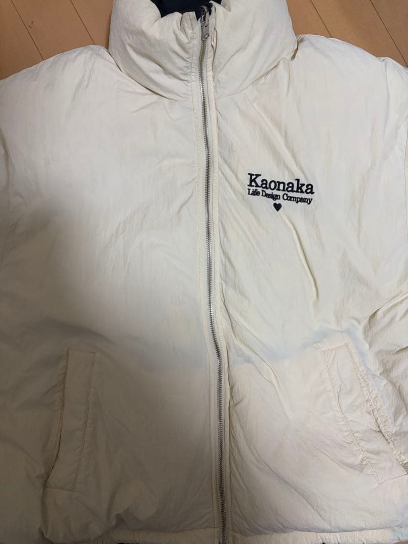 kaoyorinakami リバーシブルダウンジャケット Lサイズ 値段交渉⭕️