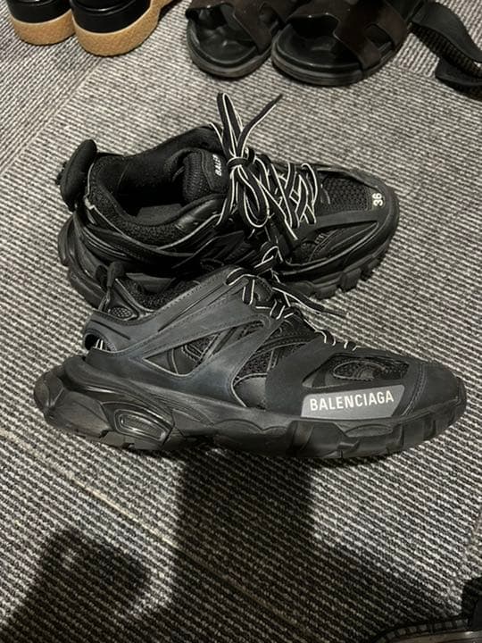 mk バレンシアガ トラック ブラック36