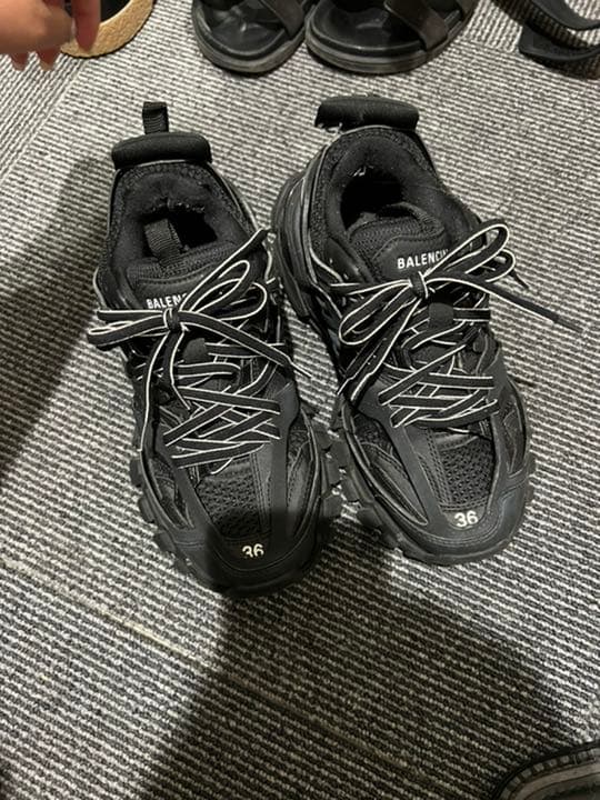 mk バレンシアガ トラック ブラック36